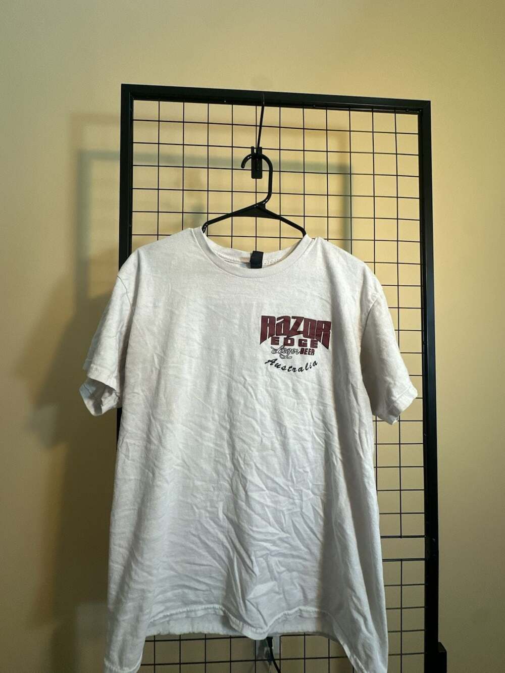 Vintage The Good The Bad & The Tug Shirt Men's Extra Large Beige Scottsdale Y2k